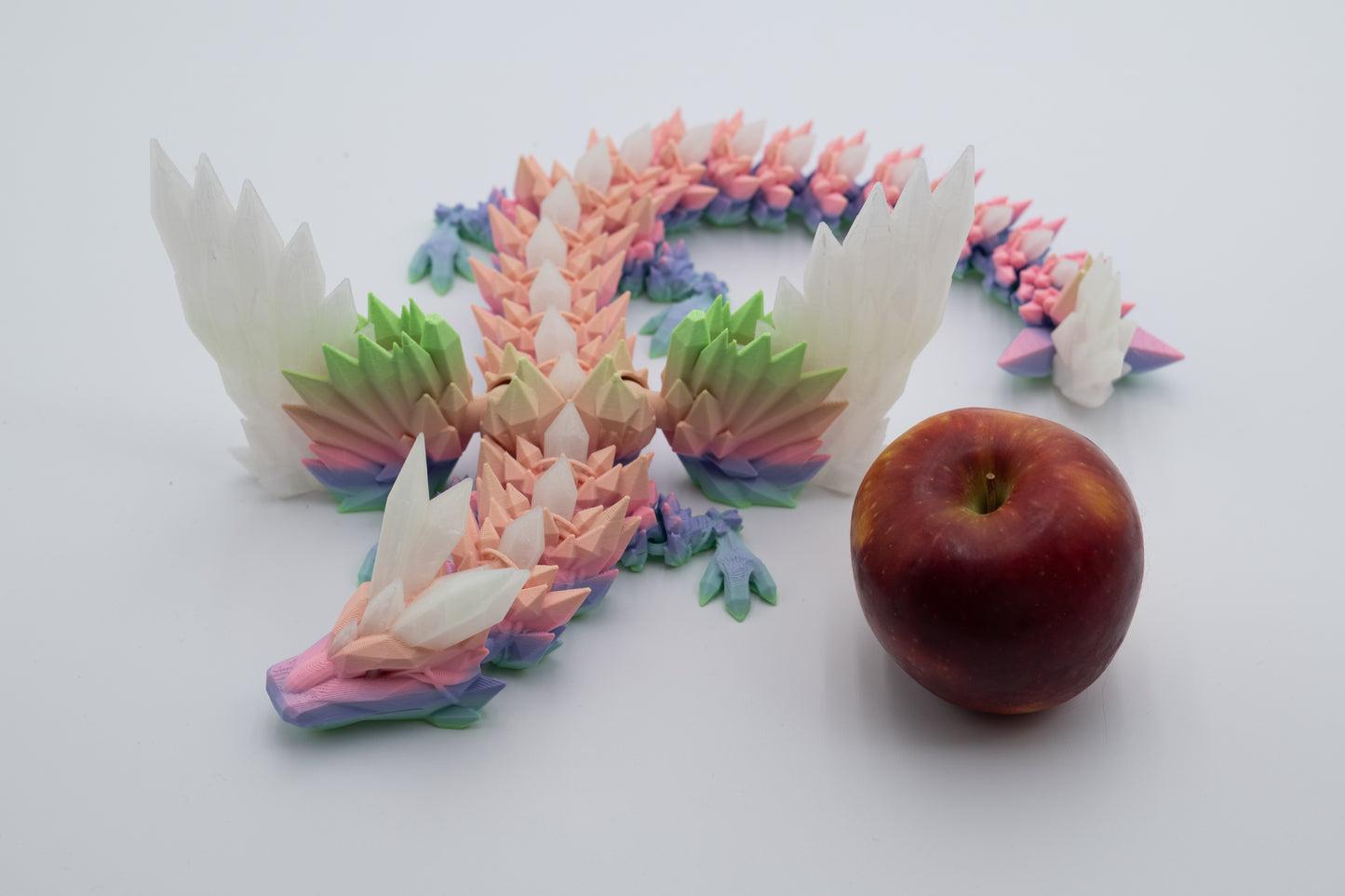 Crystal Dragon with Wings - Large
