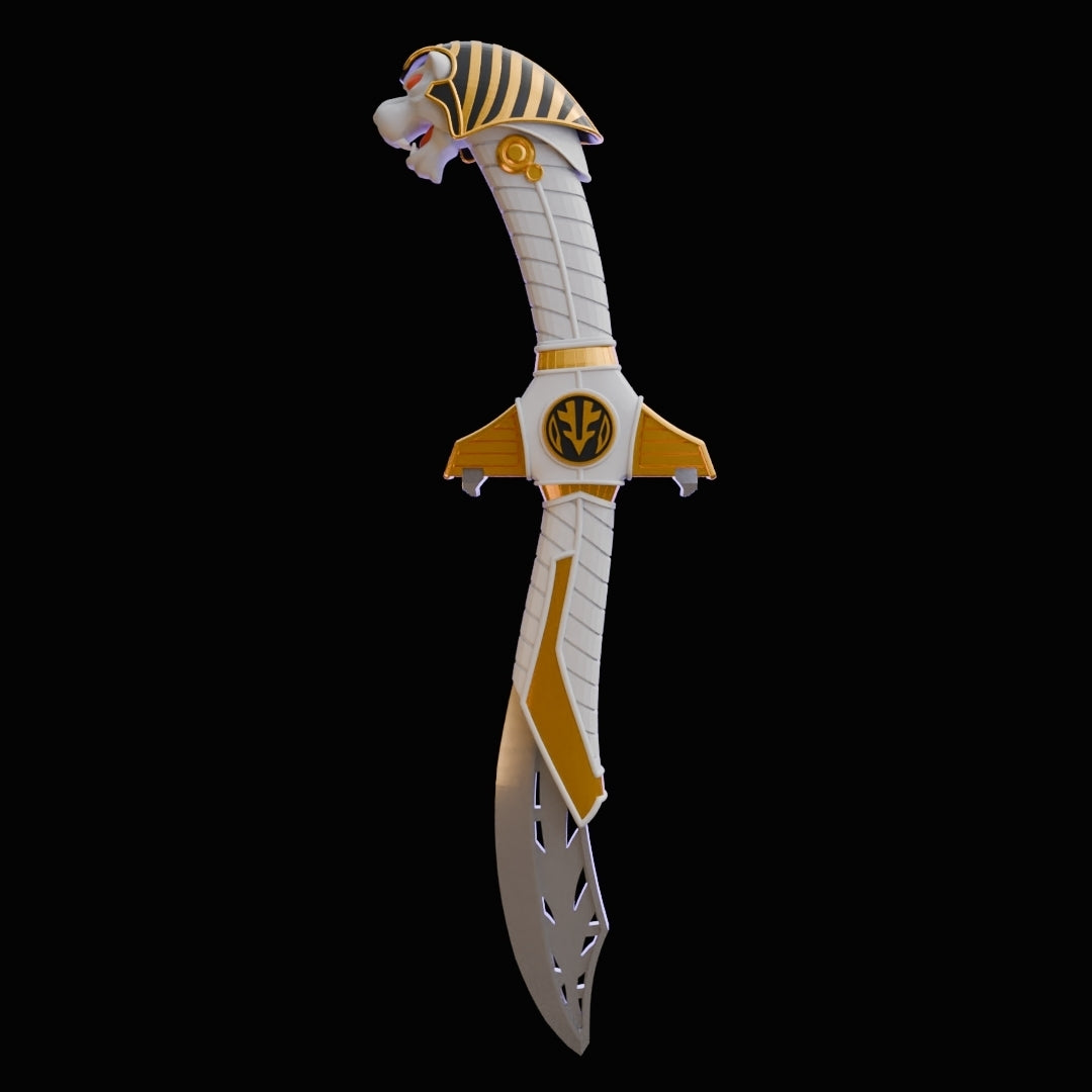 Saba White Ranger Sword