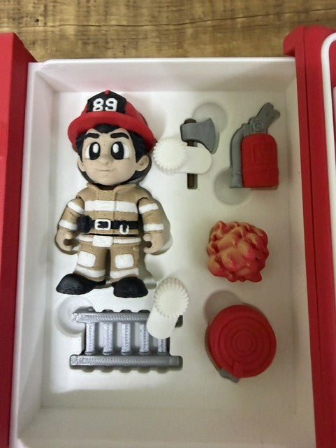 Fireman Play Book