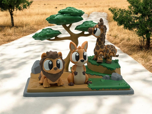 Mini African Animal Habitat