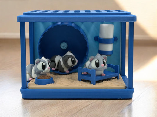 Mini Hamster Playset
